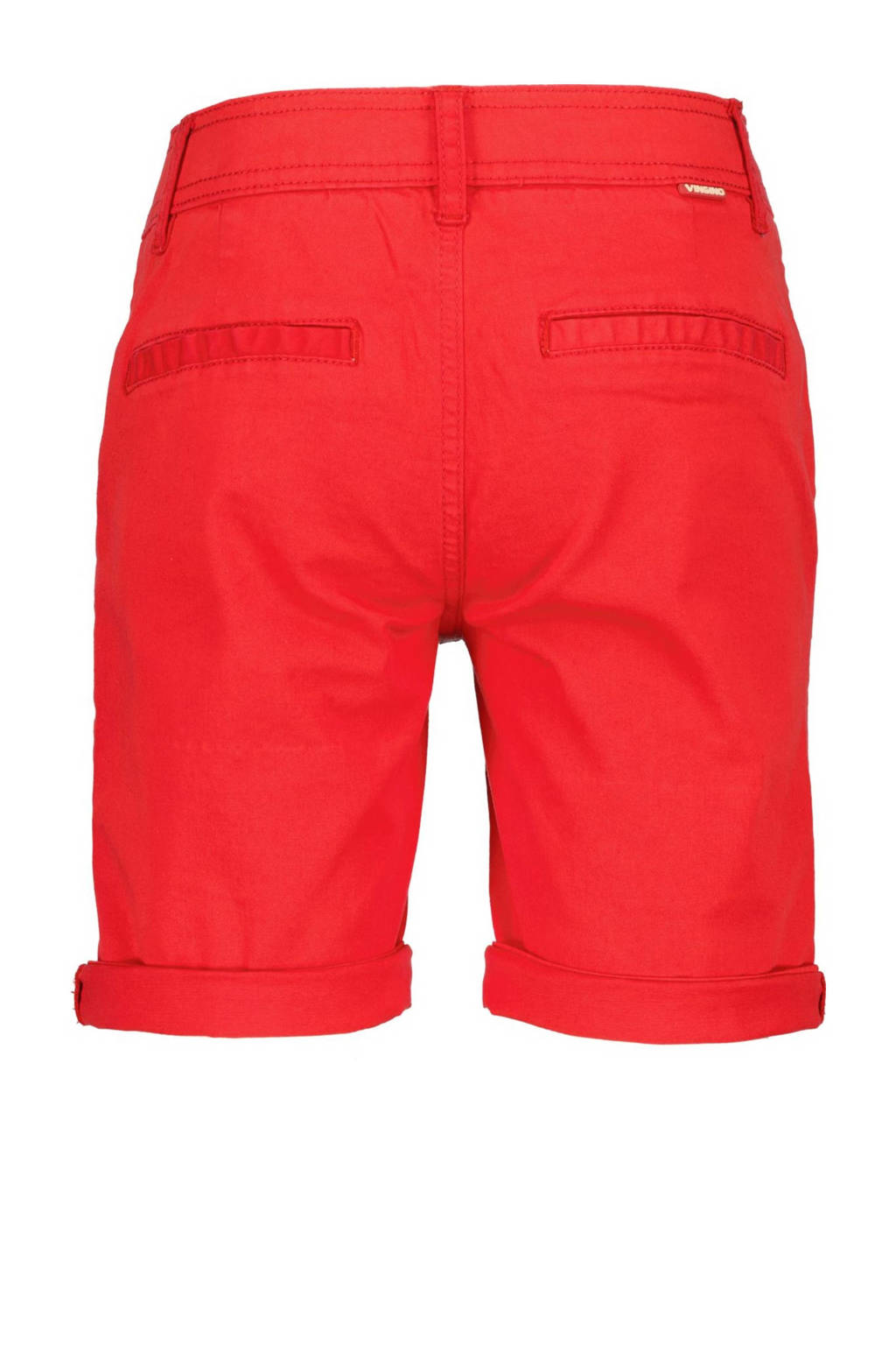Vingino regular fit chino short Taormina felrood