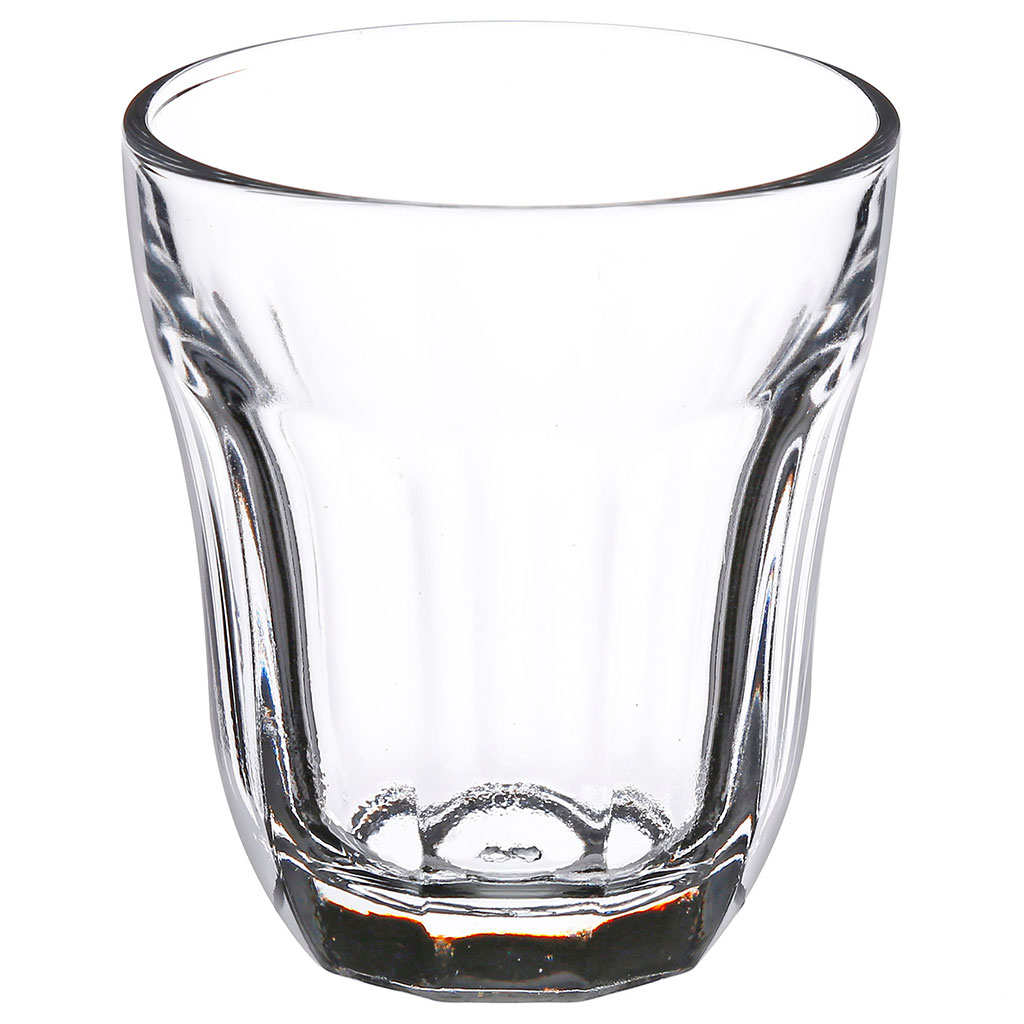 Verre à eau cannelé ENZ'EAU en verre 21cl