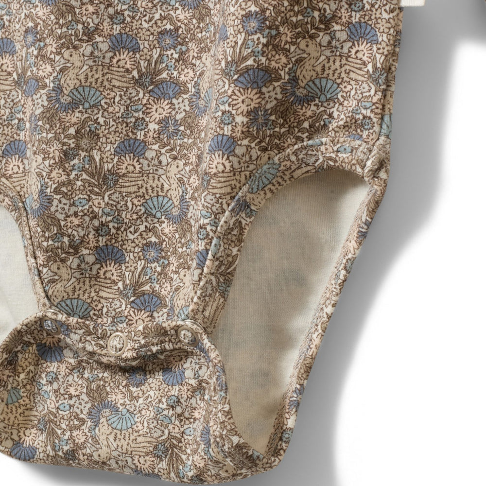 Køb Sofie Schnoor Blue Aop Dictekb Bodystocking