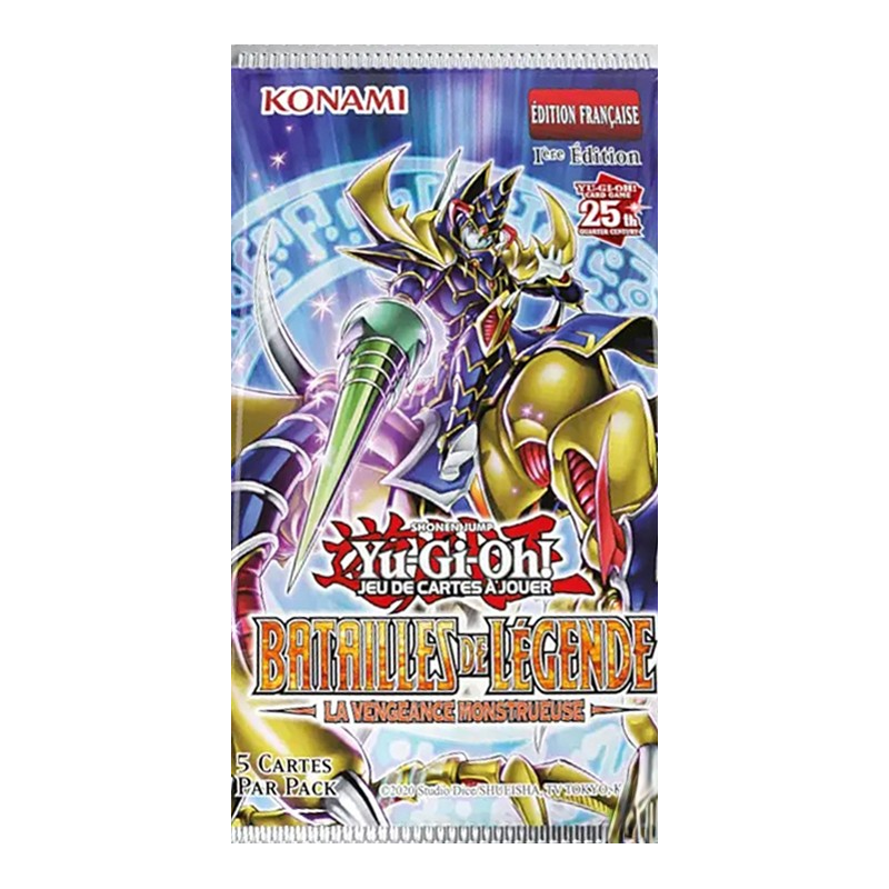 Yu Gi Oh! Booster Vengeance monstrueuse - Batailles de légende