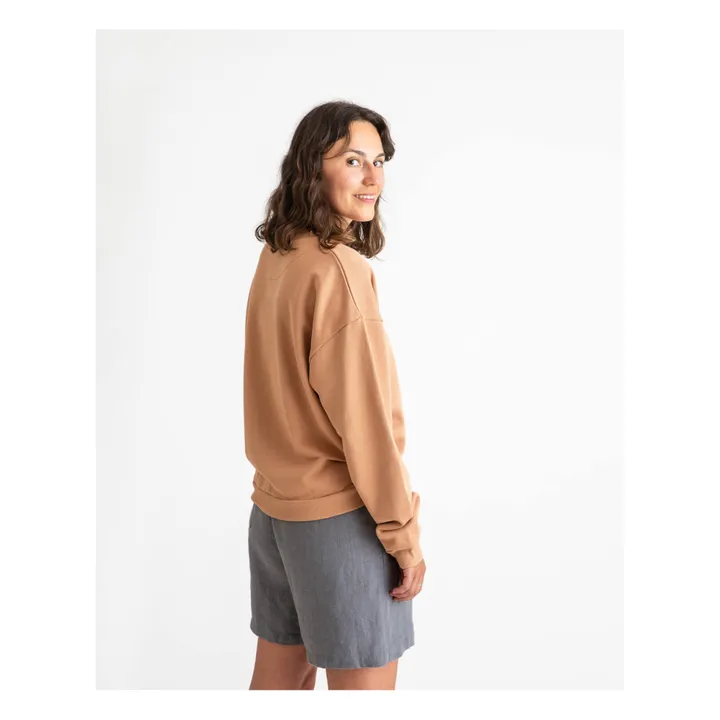 Matona Sweat Coton Bio | Terracotta