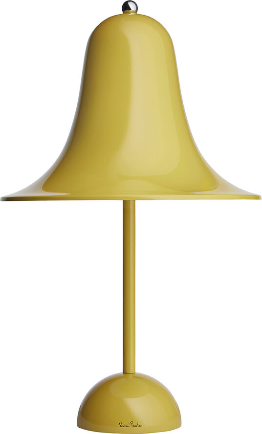 Verpan Pantop Ø23 Portable Table Lamp Warm yellow
