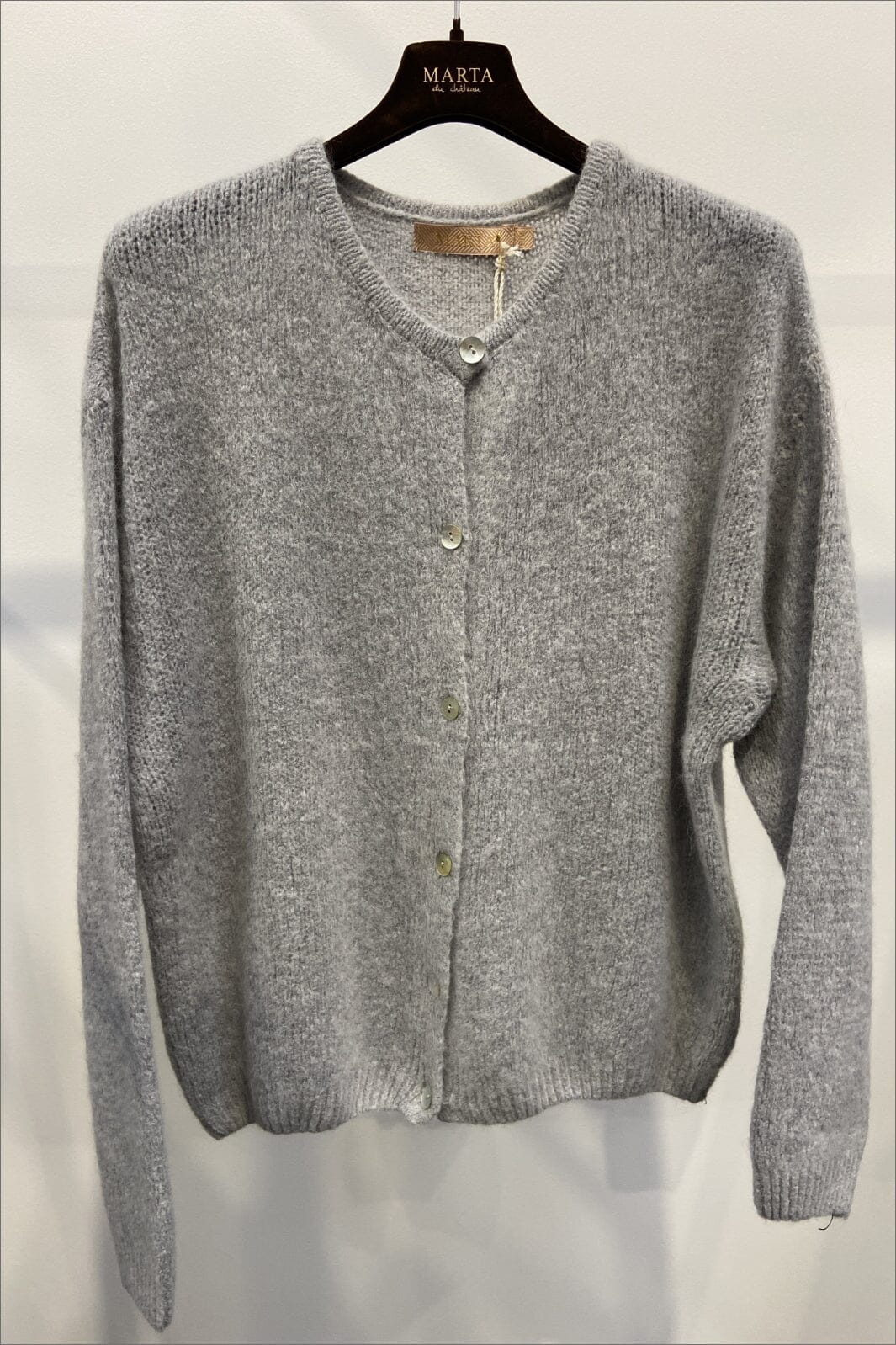Marta Du Chateau Mdckiki Knit light grey