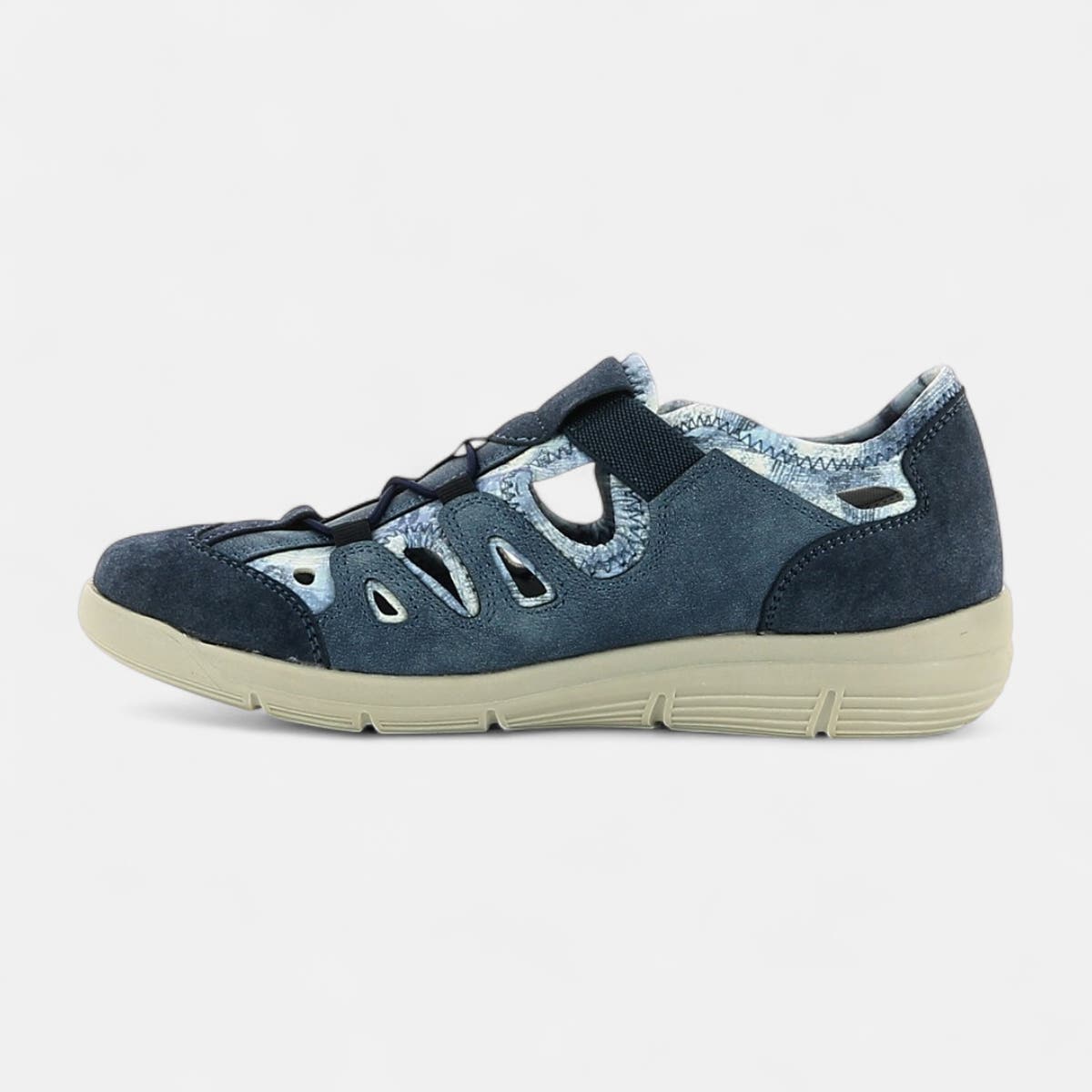 Baskets basses Femme bleu marine