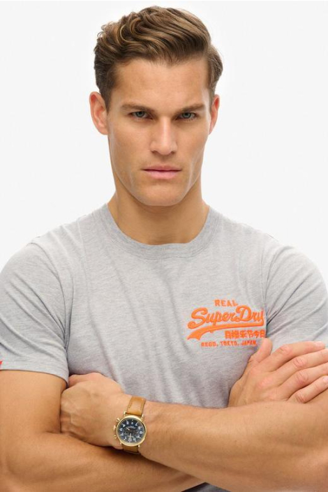 Superdry grijze heren t-shirt