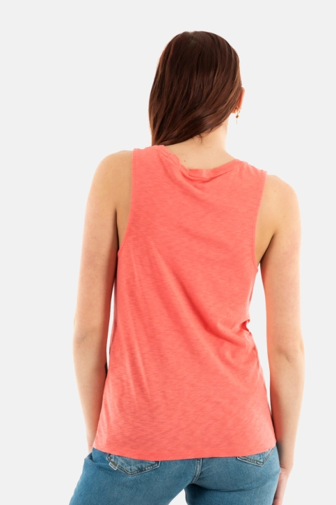 Débardeurs superdry scoop neck tank ou3 sugar coral