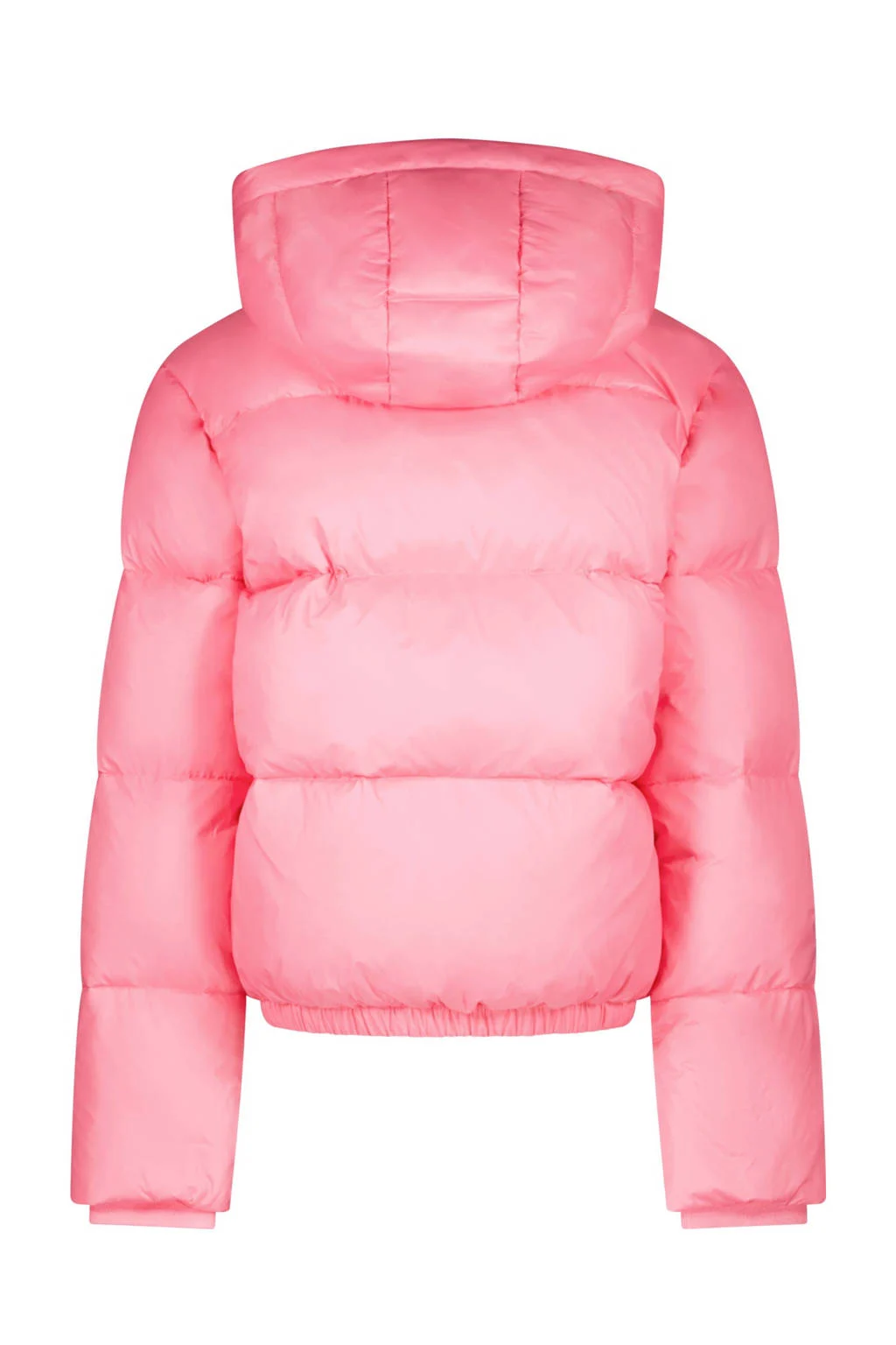 Little Cars gewatteerde jas roze