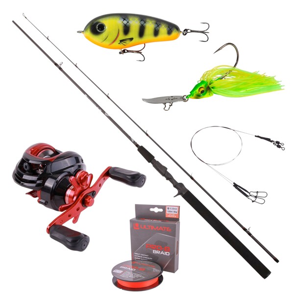 Ultimate Pike Caster Baitcaster Set