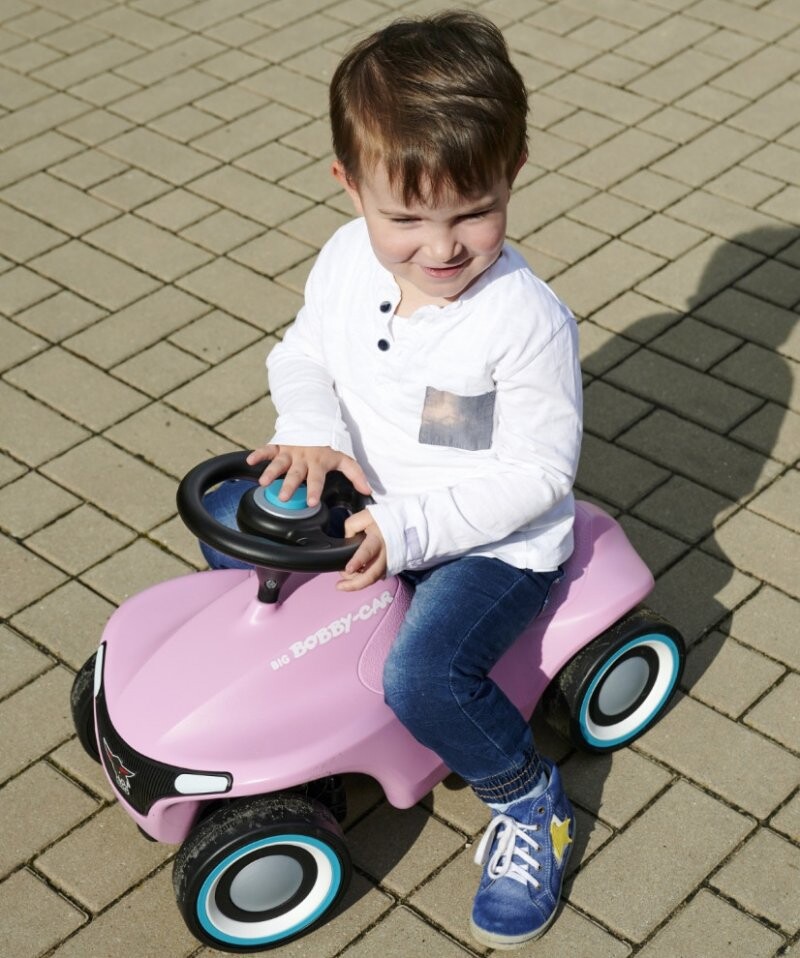 Big - Bobby Car Gåbil - Rosa