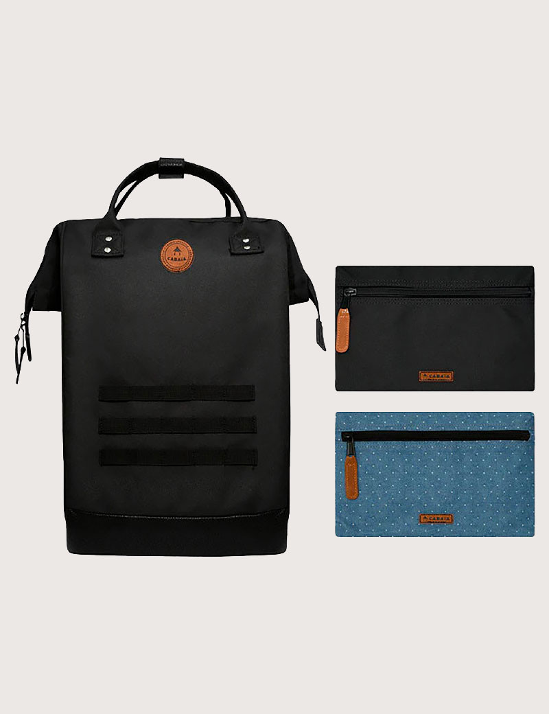 CABAIA SAC À DOS BERLIN MAXI NOIR