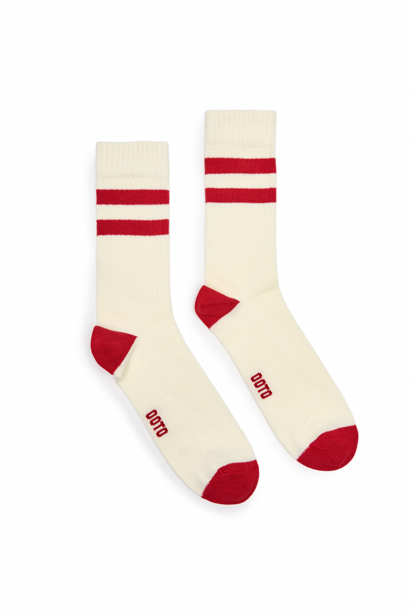 Pacote com 2 pares de meias de algodão - Cinza