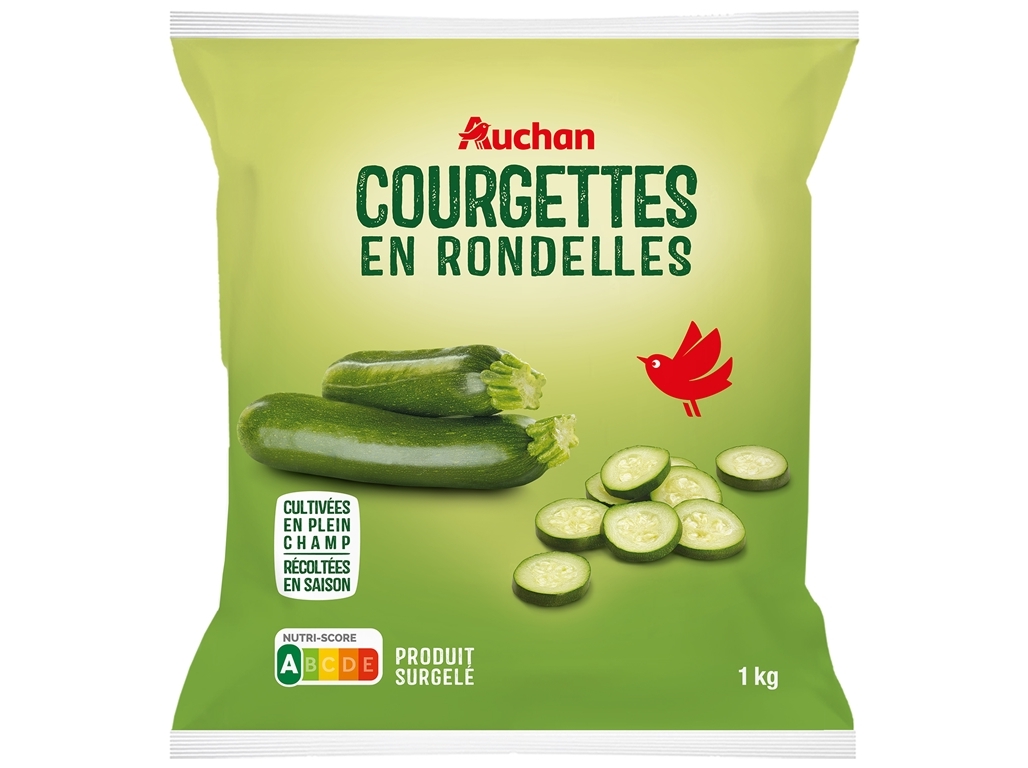 CURGETES AUCHAN ÀS RODELAS 1KG