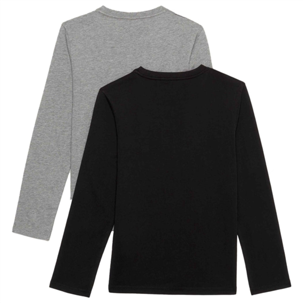 Køb Tommy Hilfiger Bluser 2-pak Medium Grey Ht/Black