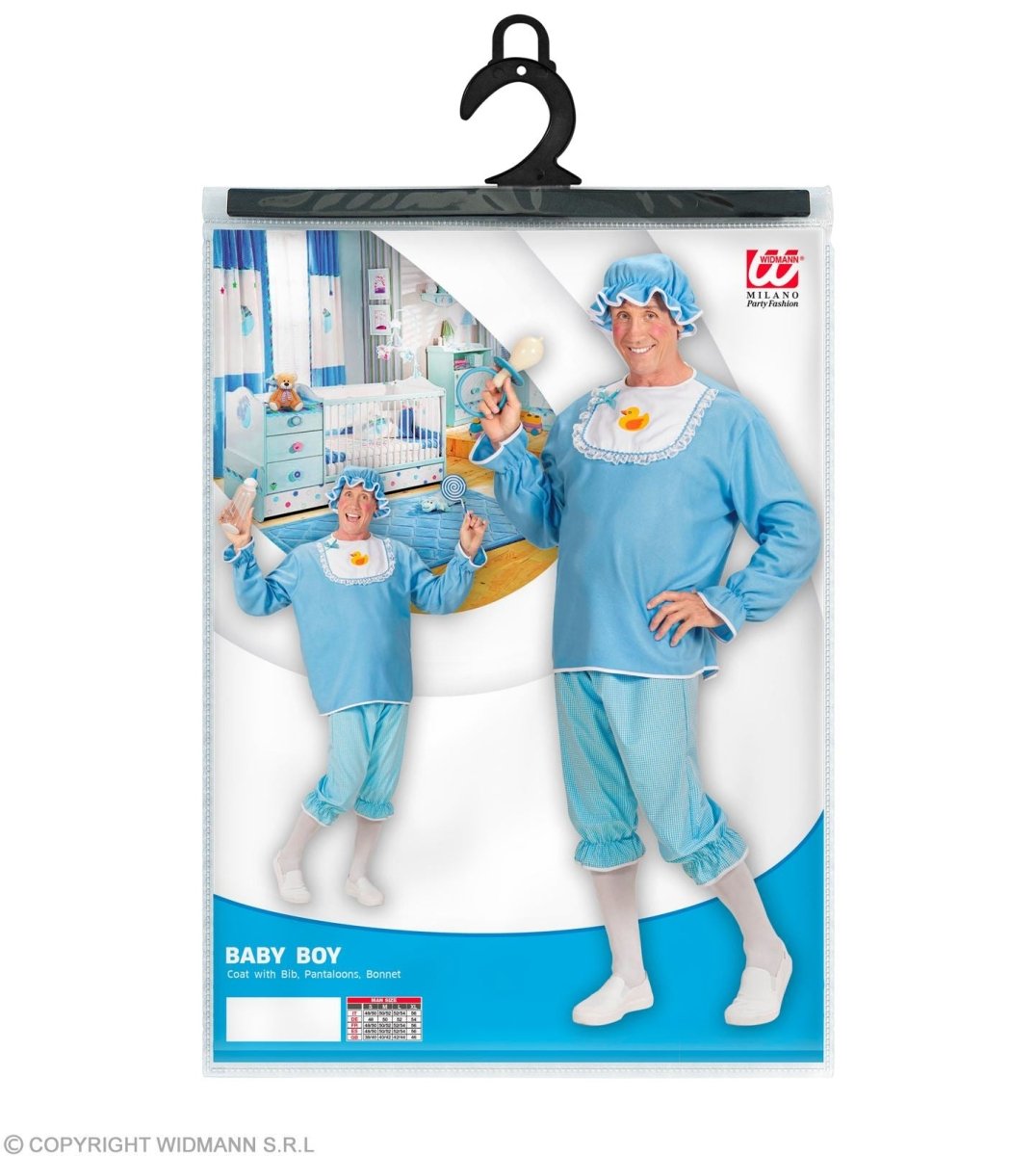 Baby Kostuum Blauw Heren