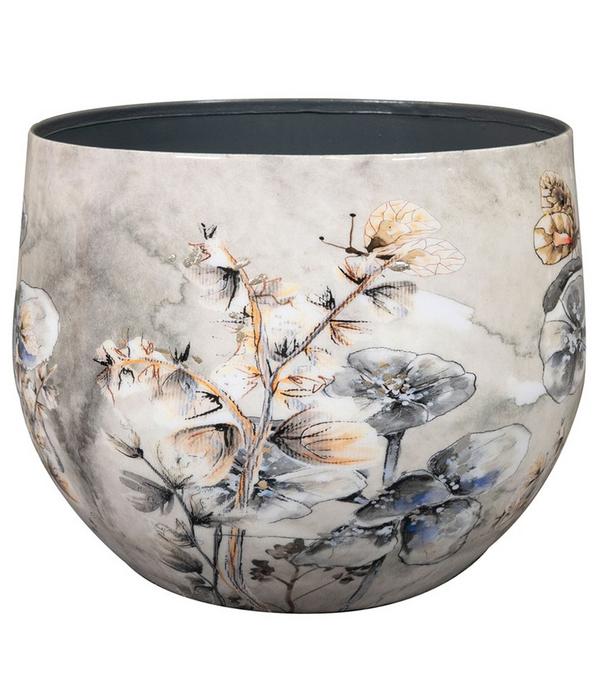 Dehner Metall-Übertopf Moonlight Meadow,