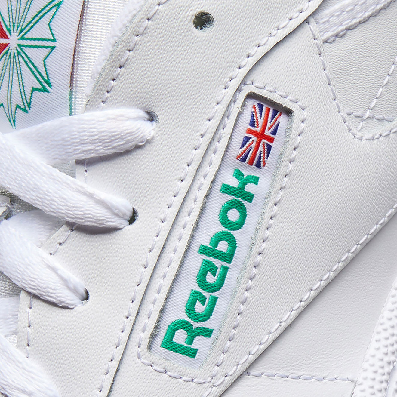 Reebok Baskets en Cuir Club C 85 blanches