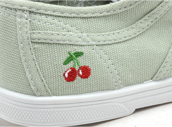 Le temps des cerises basses femme ltc basic 02 vert