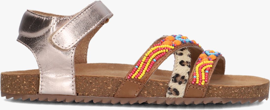 SHOESME gouden shoesme sandalen ic22s007