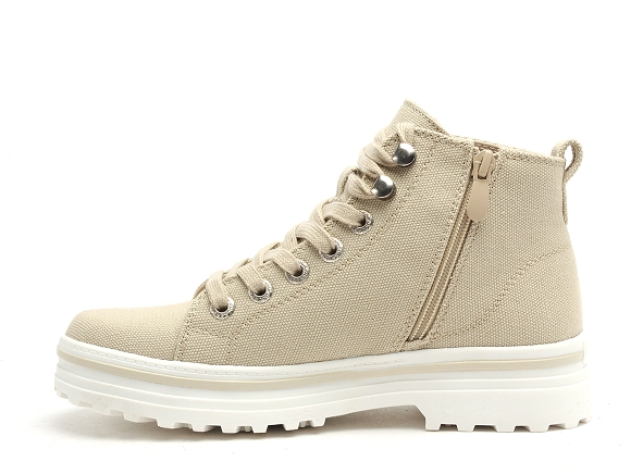 Dockers boots bottine plates femme 49vr202 beige