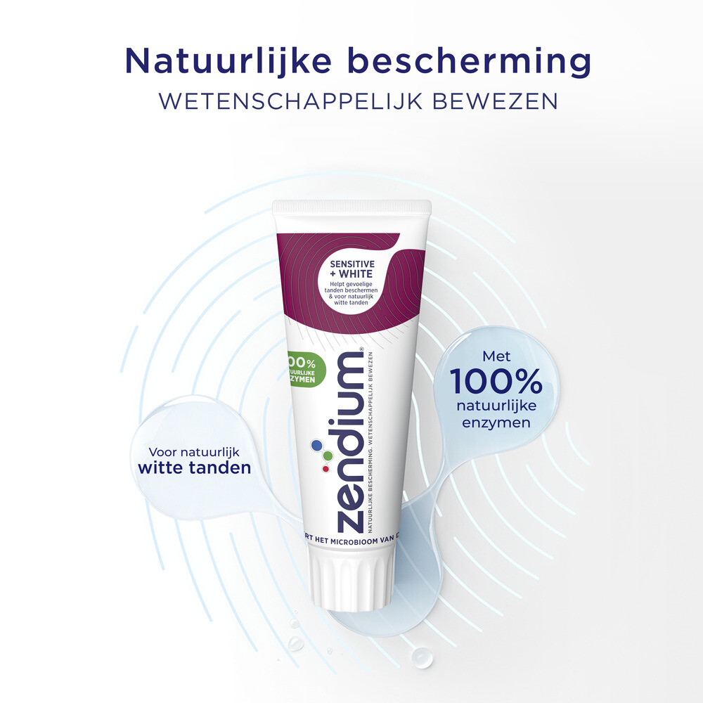 Zendium Tandpasta Sensitive Whitener (75 ml)