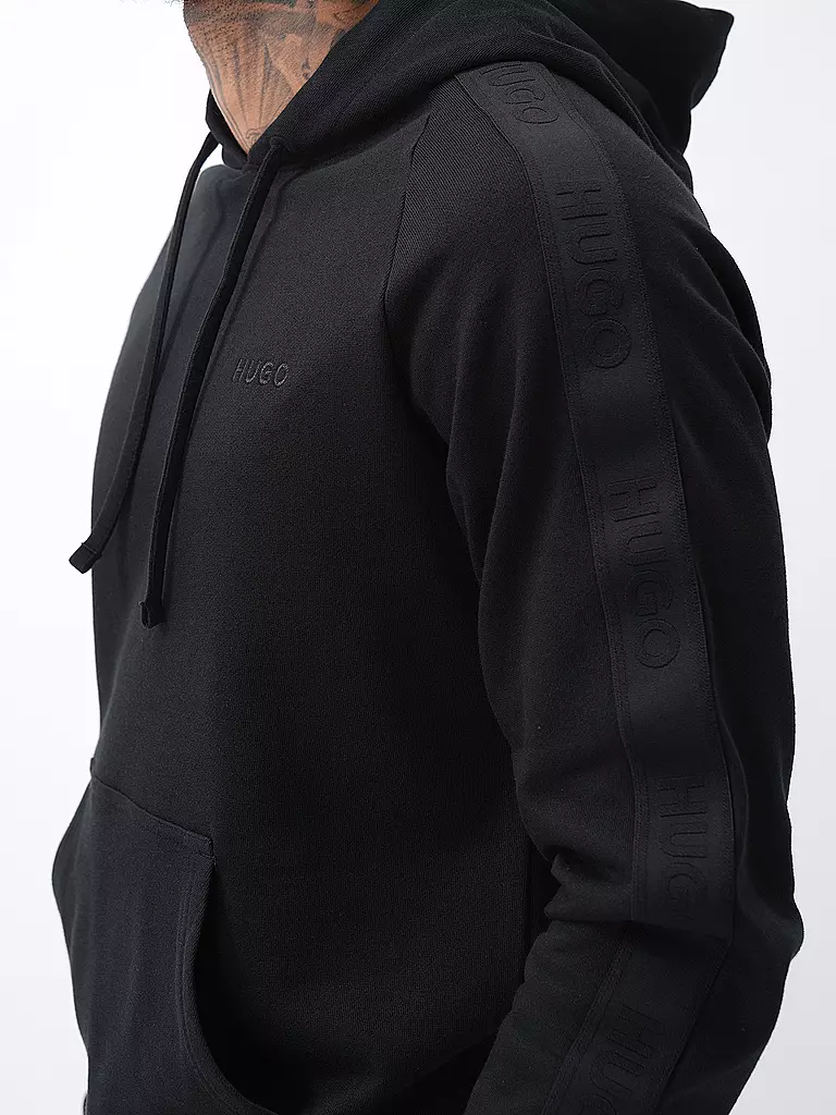HUGO Loungewear Kapuzensweater - Hoodie schwarz