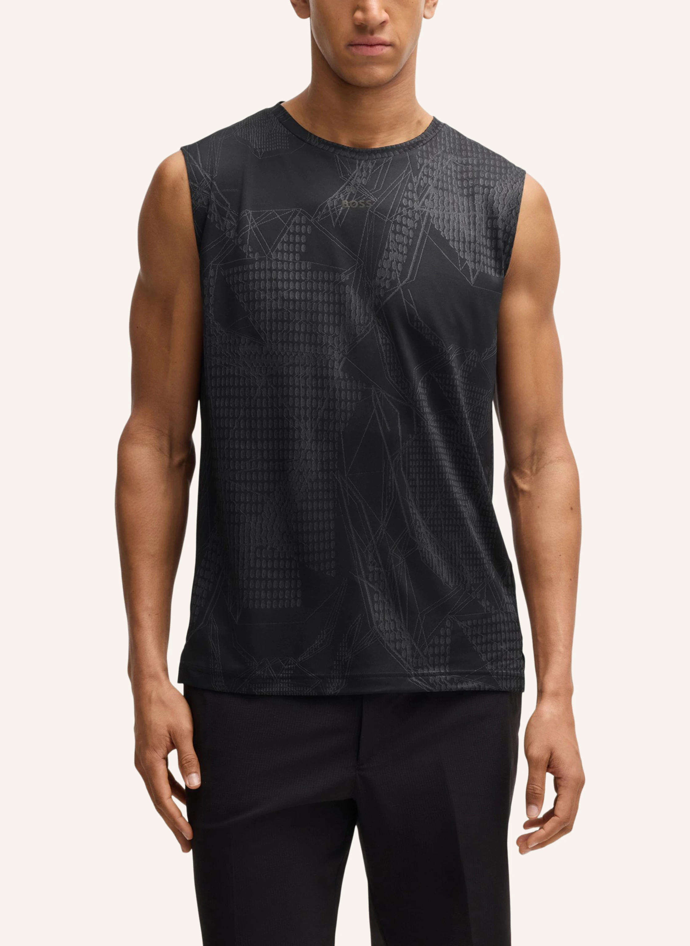BOSS T-Shirt TANK DESERT ACTIVE Regular Fit