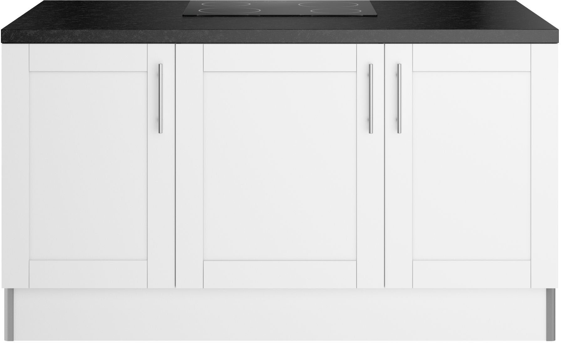 KOCHSTATION Kochinsel »KS-Ahus« Kücheninsel, Breite 160 cm, wahlw. mit E-Gerät, Soft Close Funktion