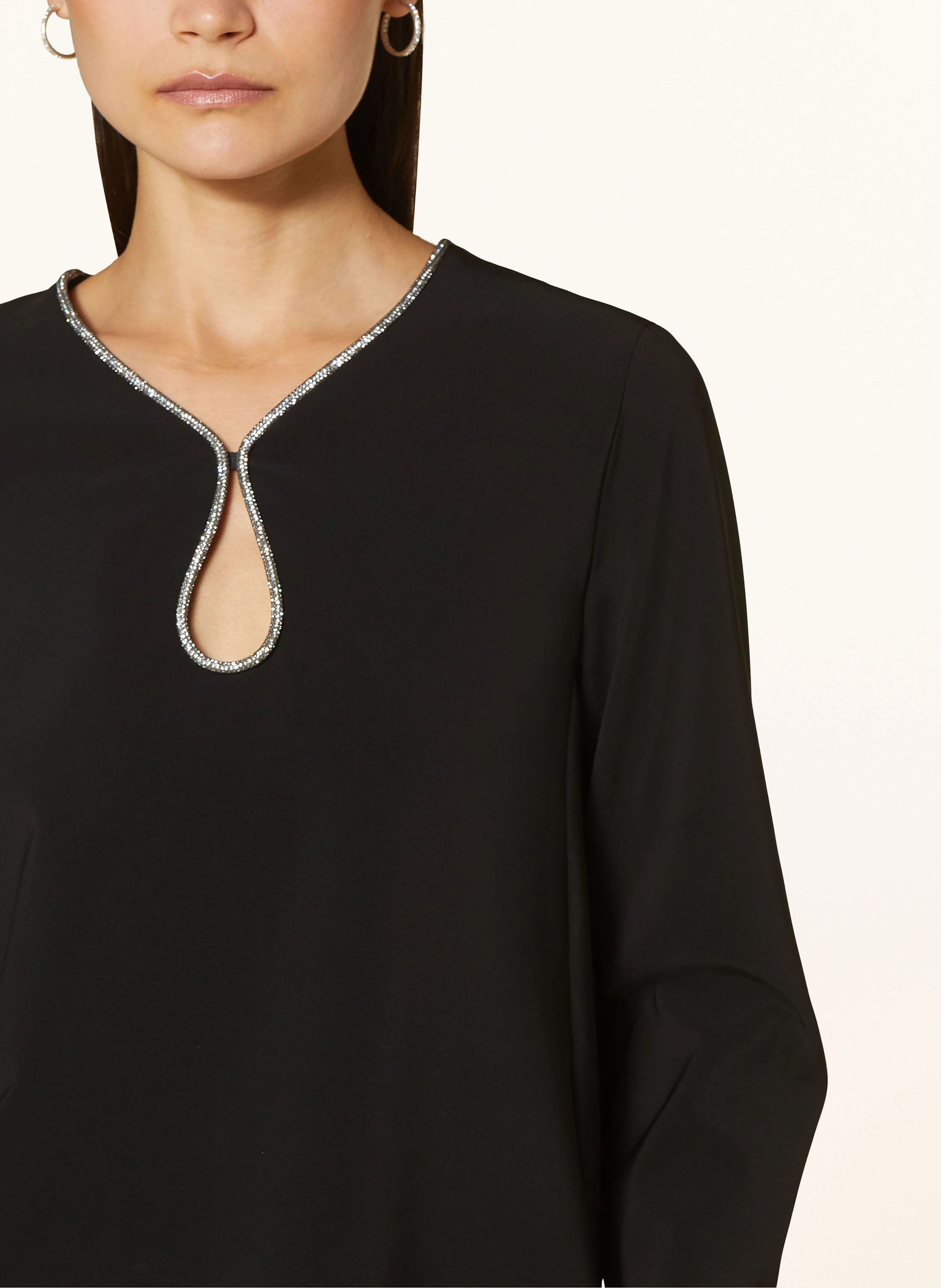RIANI Blusenshirt mit Schmucksteinen