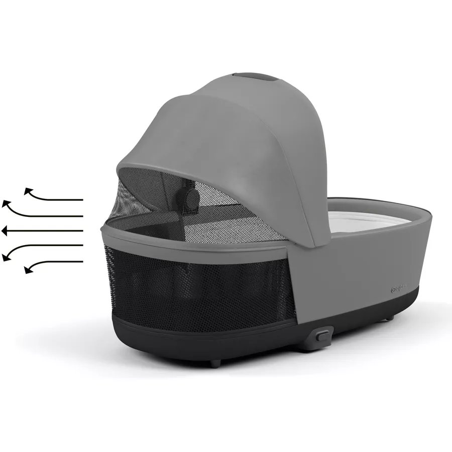 cybex PLATINUM Kinderwagenaufsatz Priam 4 Lux Carry Cot Mirage Grey