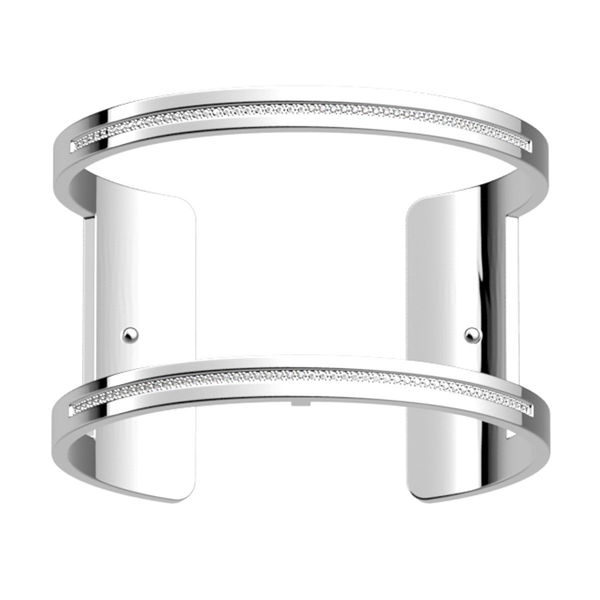 Bracelet Les Georgettes Pure argenté 40mmCollection Les Précieuses