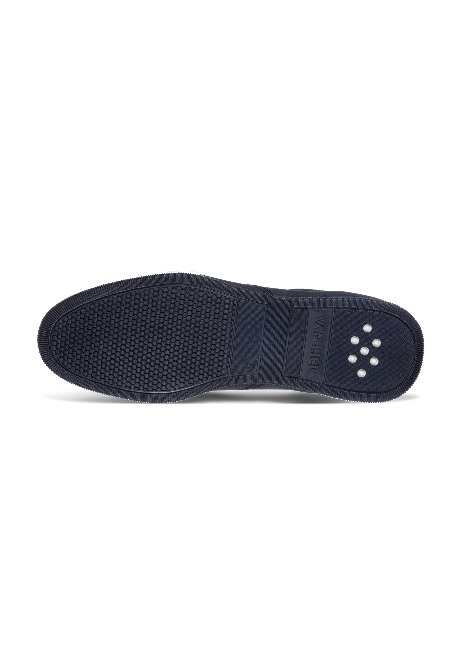 Navy blauw nubuck Magnus sneaker
