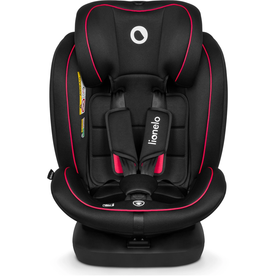lionelo Kindersitz Bastiaan i-Size Black Red