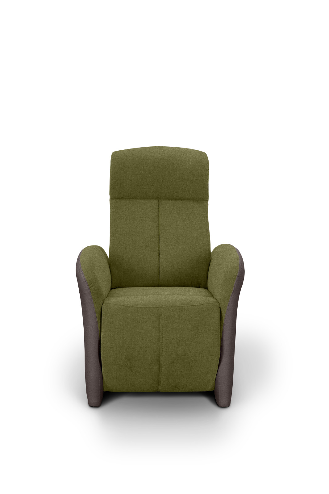 Relaxsessel - olive-braun - mit Relaxfunktion