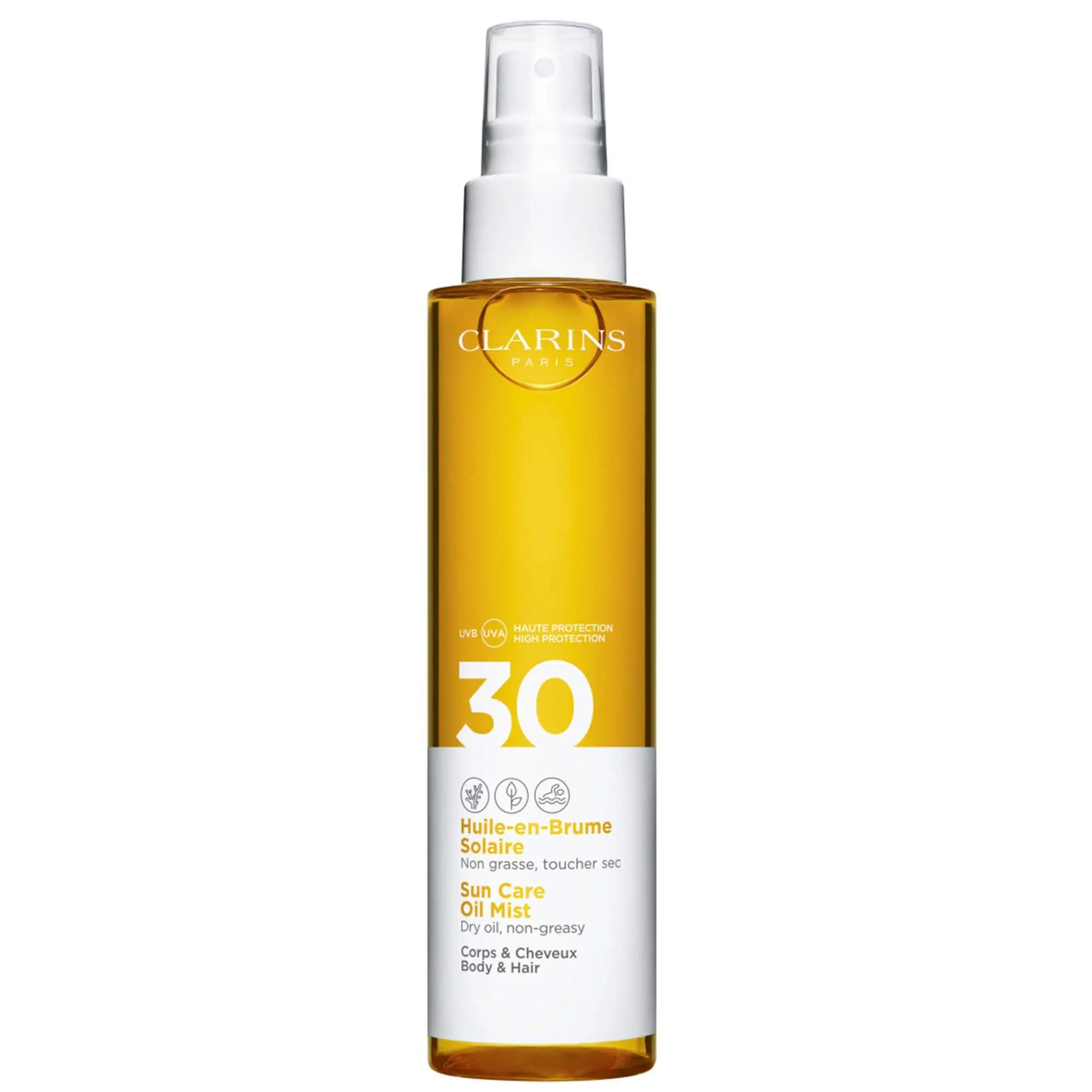 Clarins - Huile-en-Brume Solaire Huile Solaire Corps SPF30- Protection