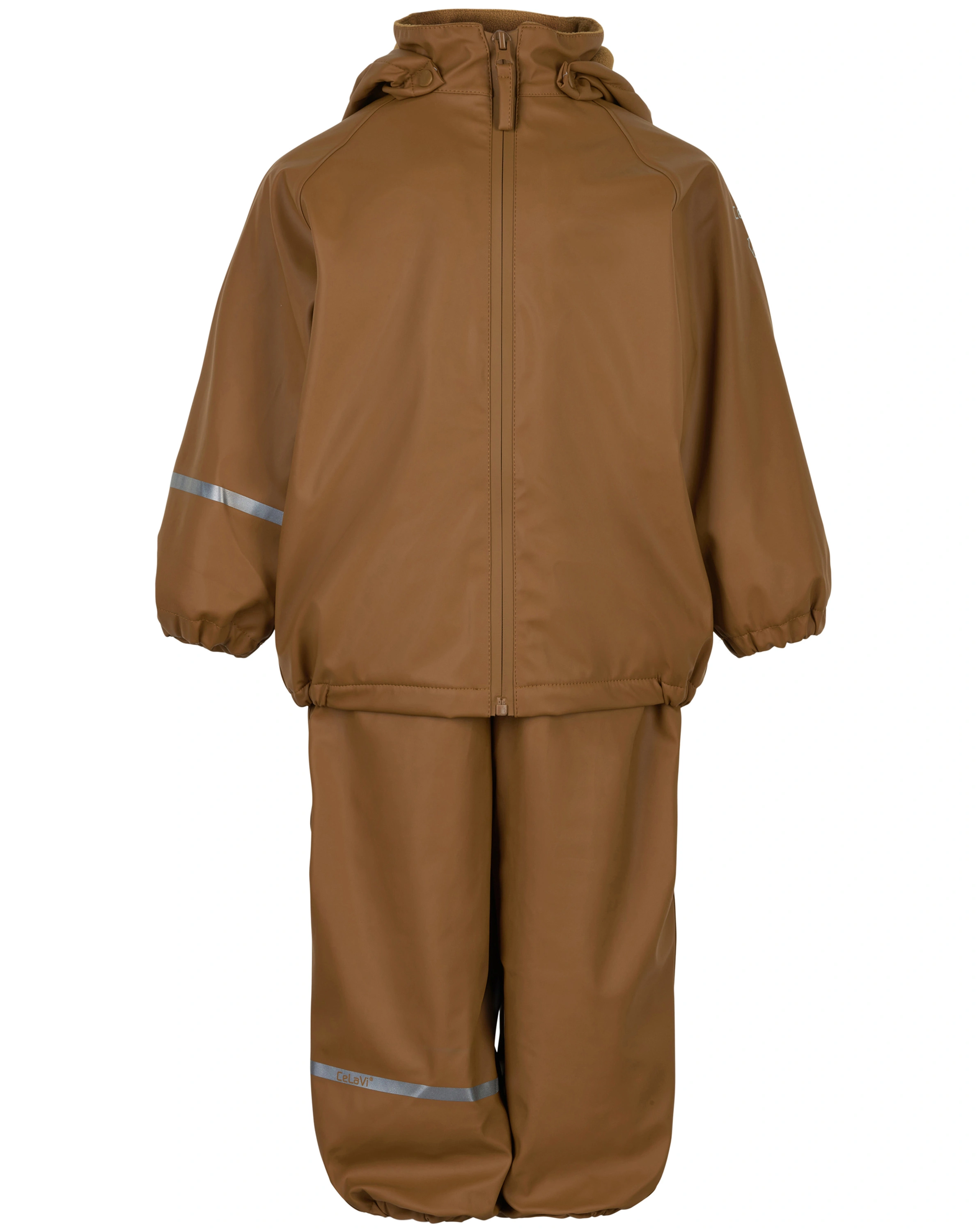 Regenanzug BASIC gefüttert 2-teilig in rubber