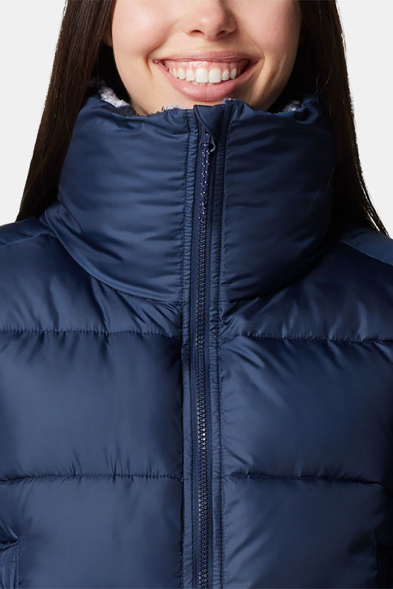 Columbia Columbia Leadbetter Point II Print Sherpa Gevoerde Jas Dames