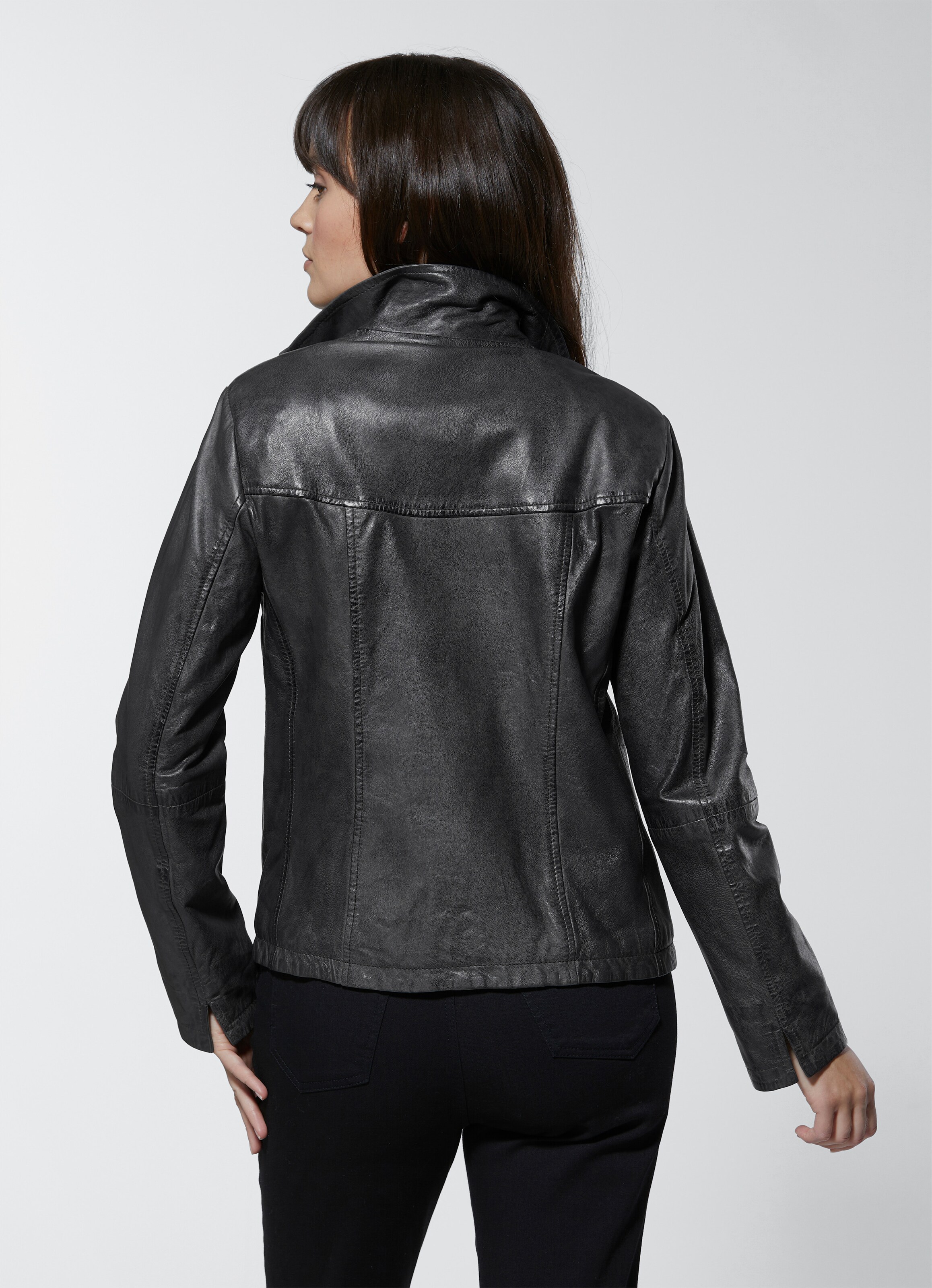 Lederjacke