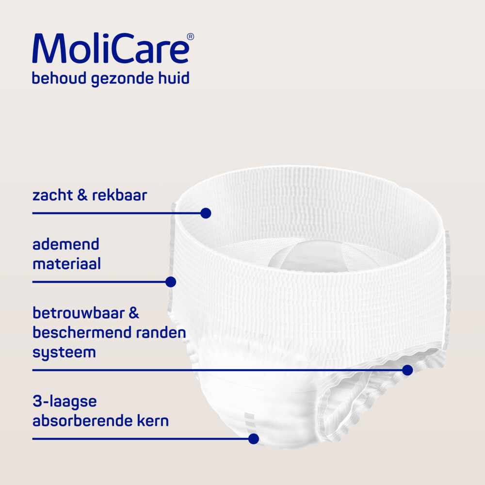 4x Molicare Premium Mobile 6 Druppels XL 1963 ml Absorptie14 stuks