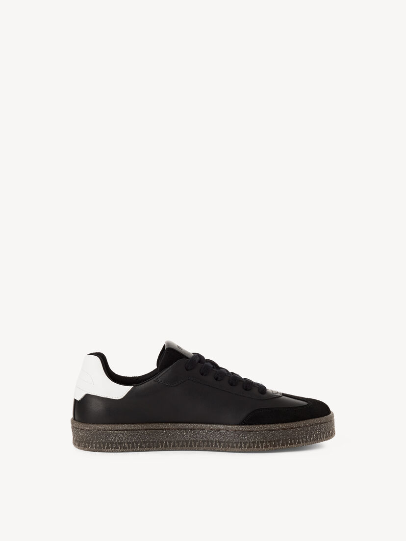 Leren Sneaker - zwart