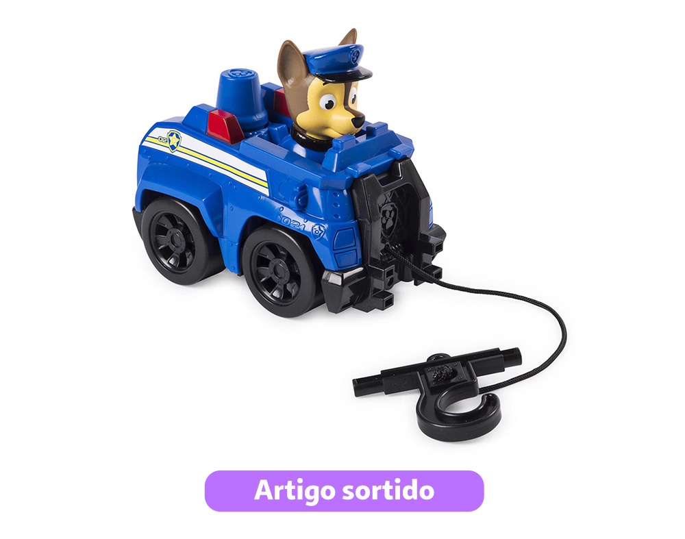 MINI VEÍCULOS PATRULHA PATA MODELOS SORTIDOS