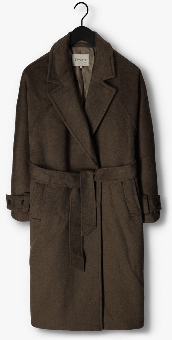 LEVETE ROOM groene levete room gewatteerde jas lr-owa 10 jacket