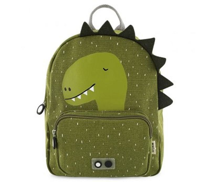 Trixie Grønn Ryggsekk med Dinosaur