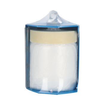 KARWEI afplaktape met afdekfolie in dispenser 33m x 55cm