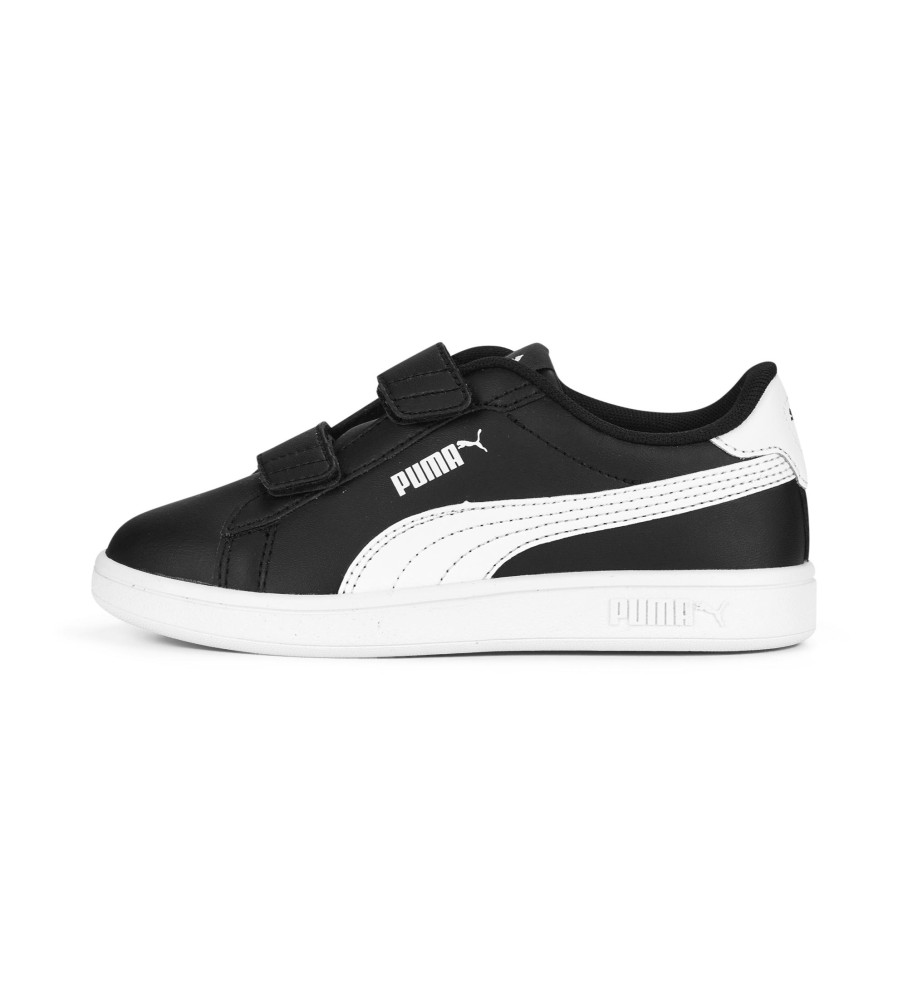 Tênis Puma PS Smash 3.0 de couro, preto