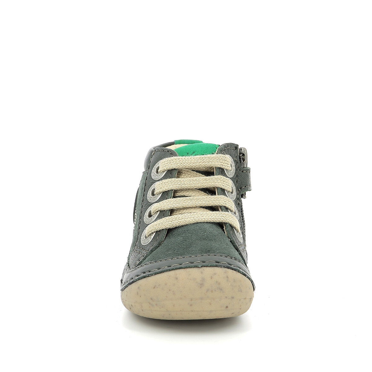KICKERS<br>Botas de couro com cadarço Sonistreet