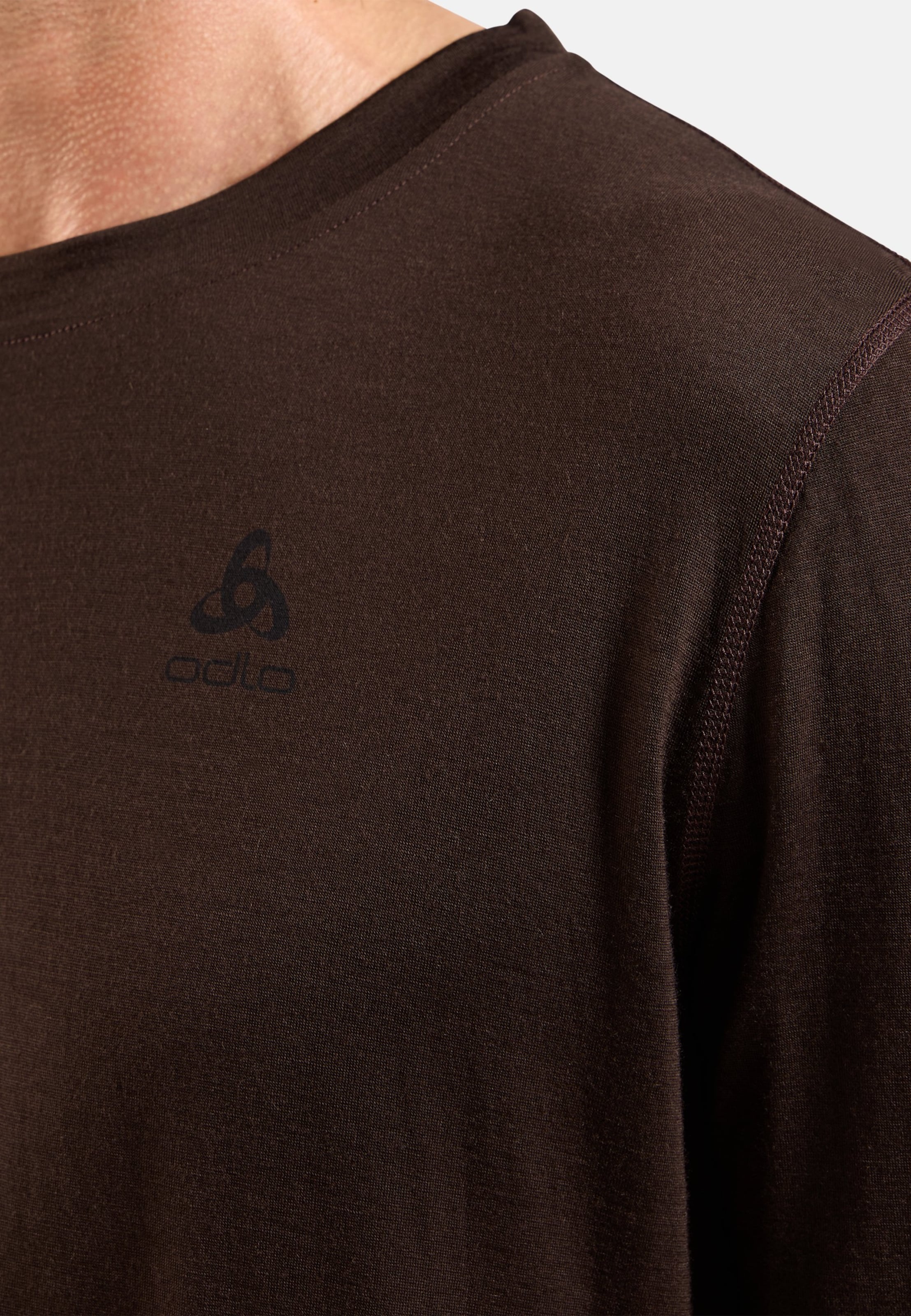 Natural Merino 160 Base Layer Langarmshirt in fudge