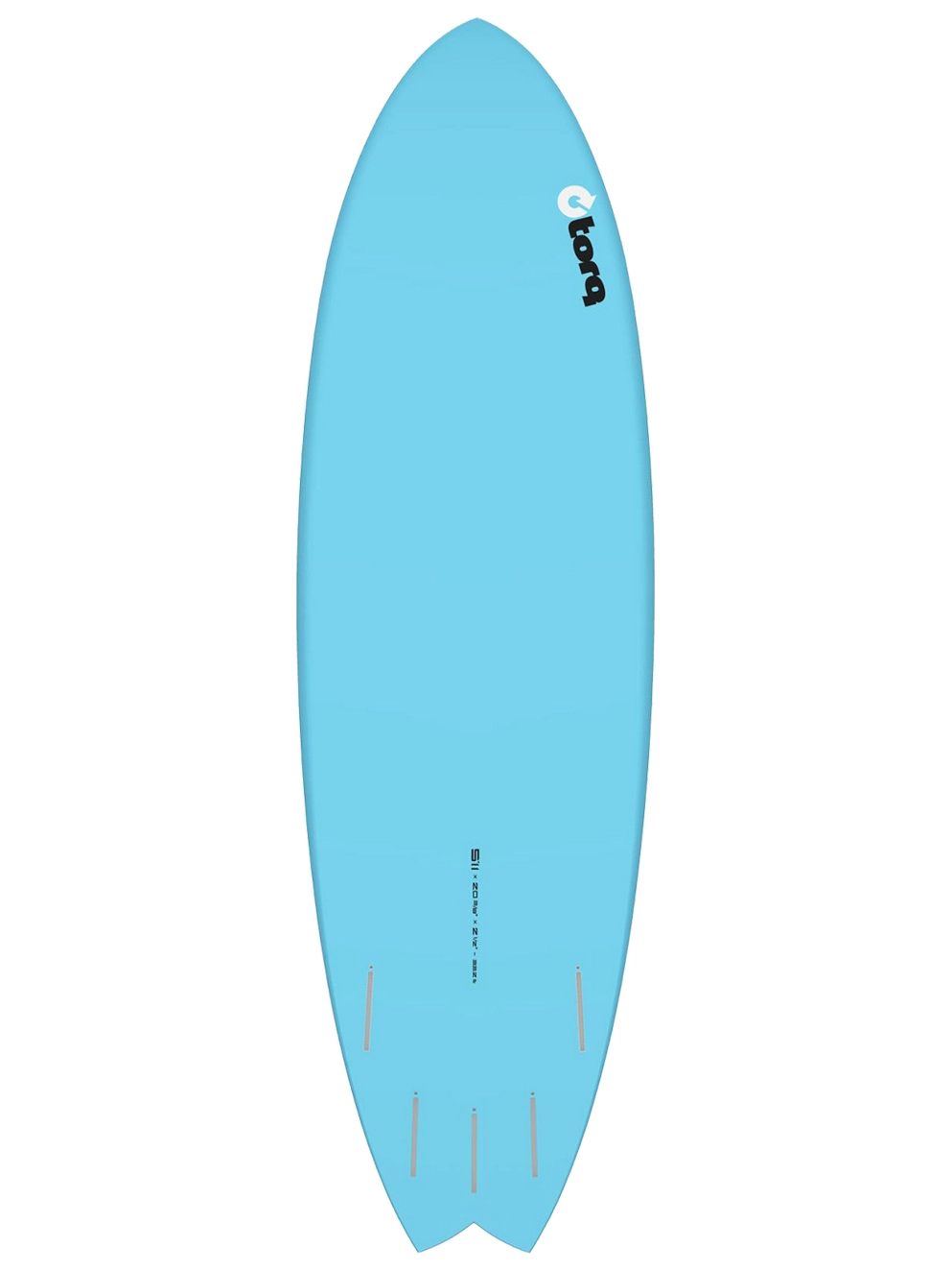 Torq Epoxy Tet Fish 5'11 Surfboard blue
