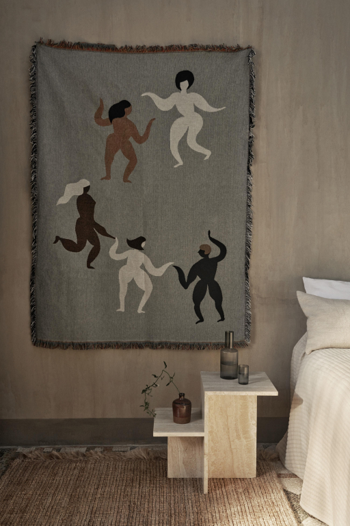 Ferm Living Free Tapestry plaid 170x120