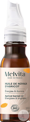 Melvita Huile Soin Noyaux Abricot Coup Éclat 50ml