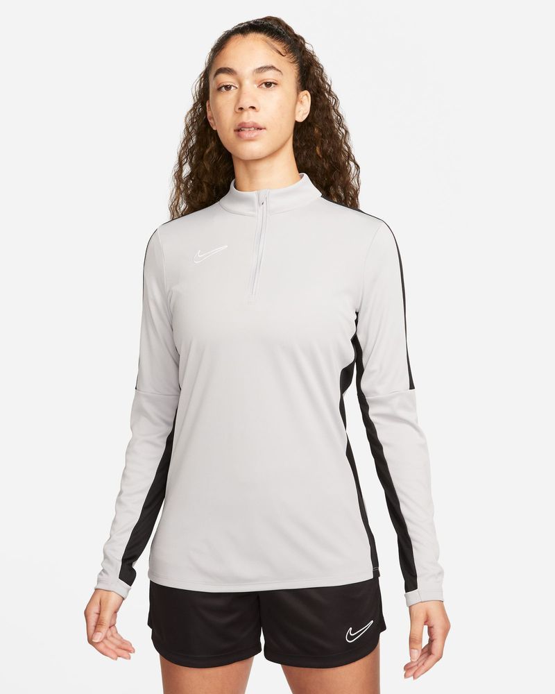 Haut d'entrainement 1/4 Zip Nike Academy 23 Gris pour femme